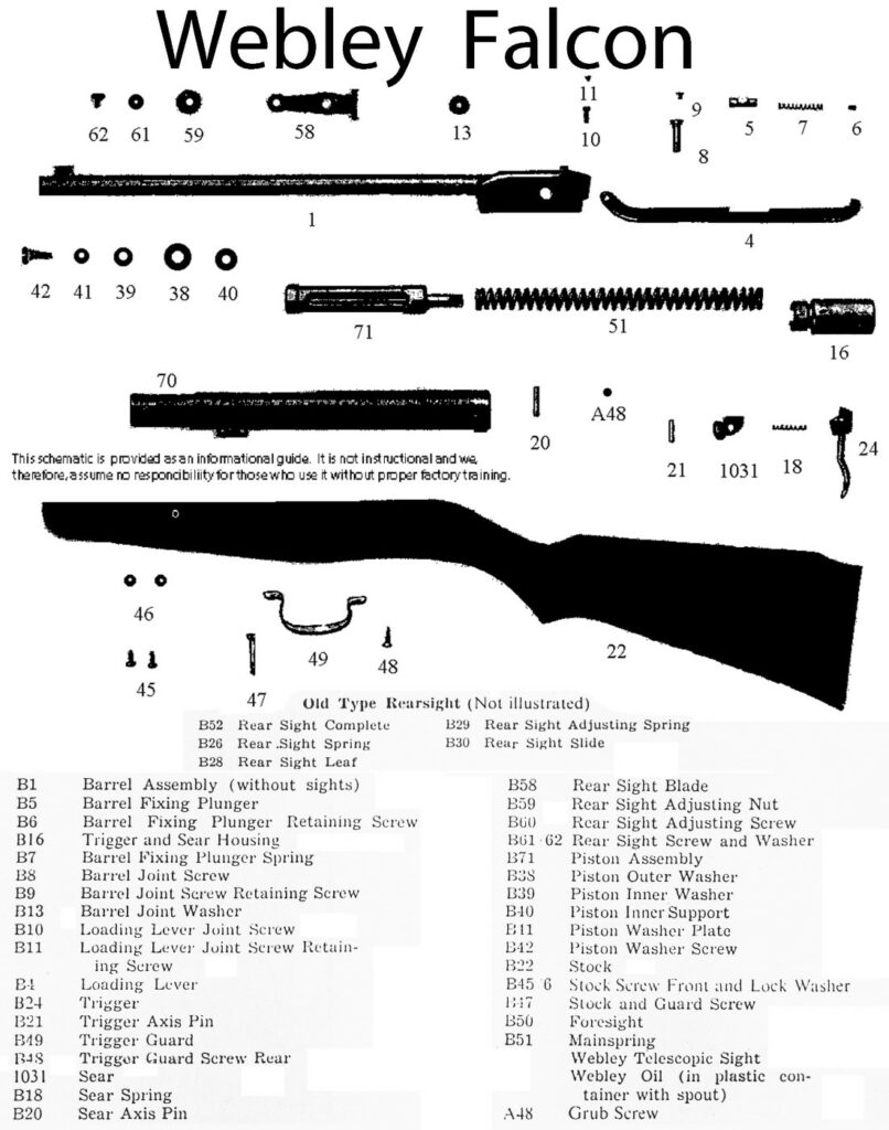 Webley Schematics.