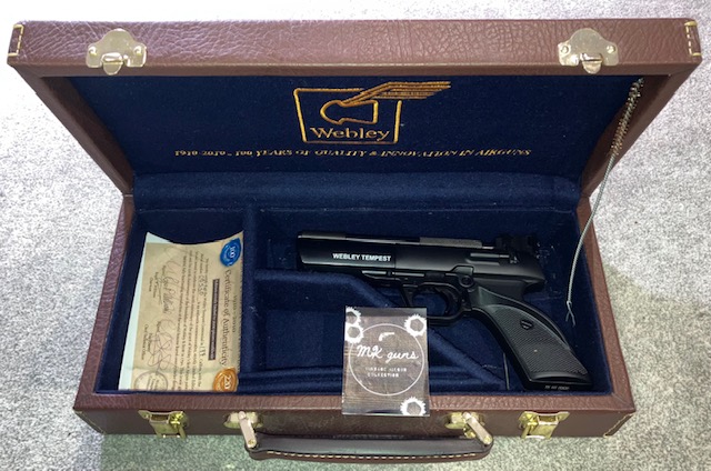 Date your Webley Pistol/ Rifle.