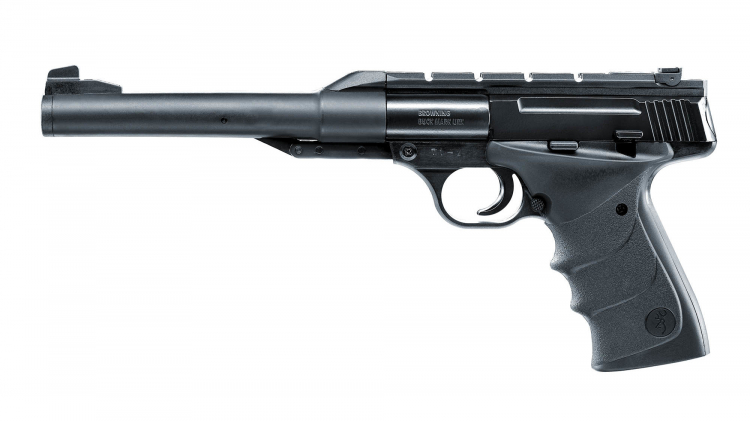 BROWNING BUCK MARK URX SPRING AIR PISTOL REVIEW.