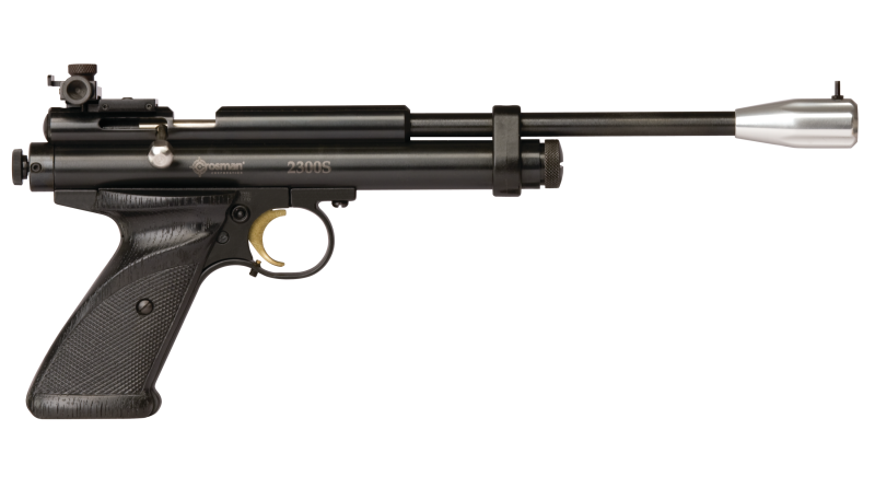 CROSMAN 2300S SILHOUETTE CO2 AIR PISTOL REVIEW.