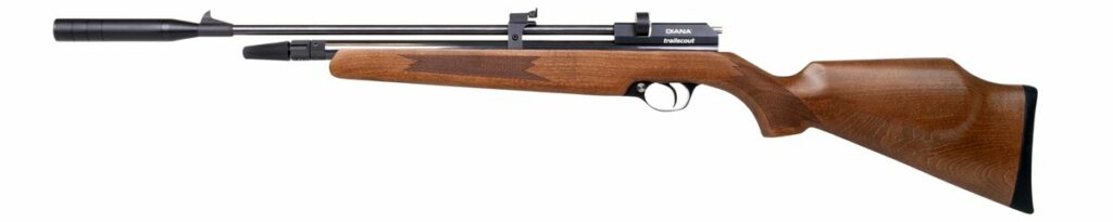 DIANA TRAILSCOUT C02 AIR RIFLE REVIEW.