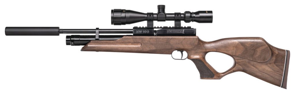 WEIHRAUCH HW100TK PCP AIR RIFLE REVIEW.