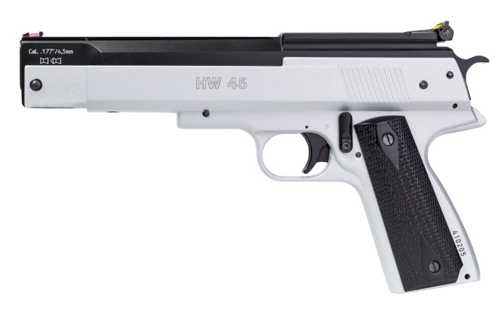 WEIHRAUCH HW45 STL OVER LEVER AIR PISTOL REVIEW.