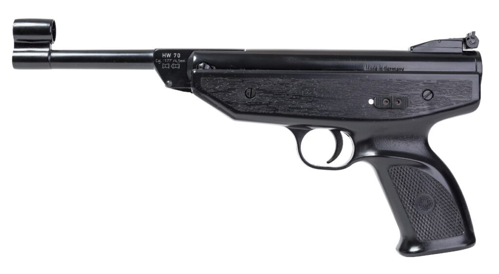 WEIHRAUCH HW70 AIR PISTOL REVIEW.