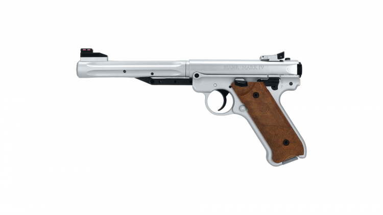 RUGER IV STAINLESS SPRING AIR PISTOL REVIEW.