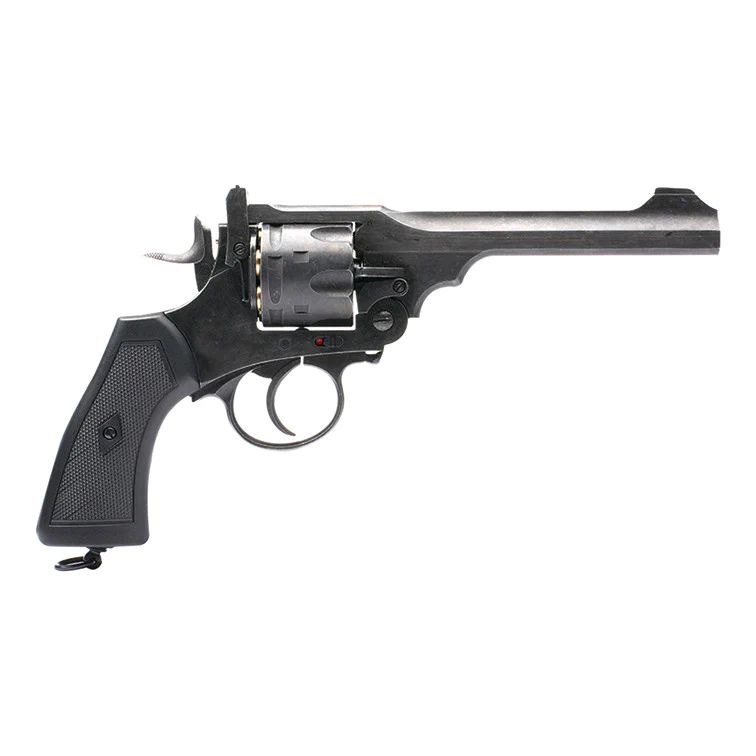 WEBLEY MKVI .455 SERVICE REVOLVER BATTERFIELD FINISH REVIEW.
