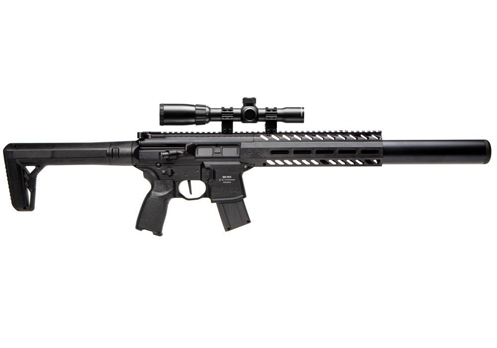 SIG SAUER MCX AIR RIFLE, GEN II (SCOPED) .177 AIR RIFLE REVIEW.