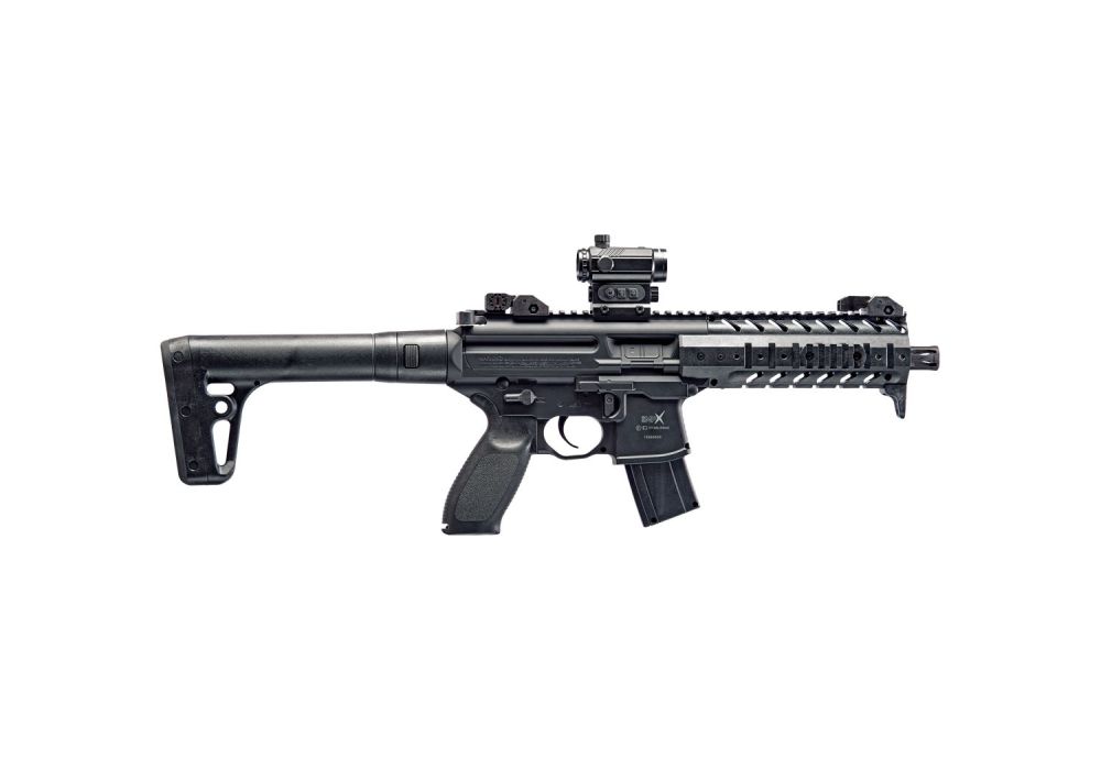 SIG SAUER MPX BLACK RED DOT AIR RIFLE REVIEW.