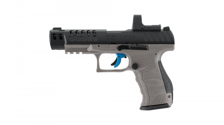 WALTHER Q5 MATCH COMBO 5″ SET AIR PISTOL REVIEW.