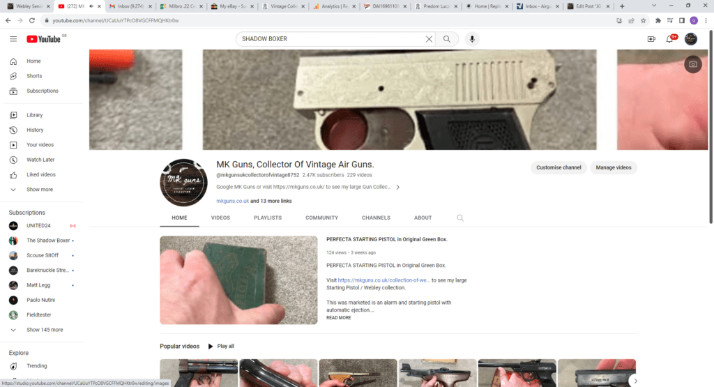 MK GUNS – YOUTUBE