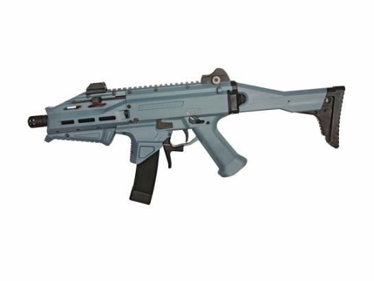 CZ SCORPIAN EVO 3 ATEK, AEG SEMI BB GUN BATTLESHIP GREY DUAL TONE REVIEW.