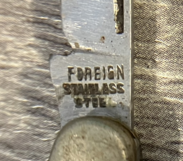 VINTAGE KNIFE COLLECTION.