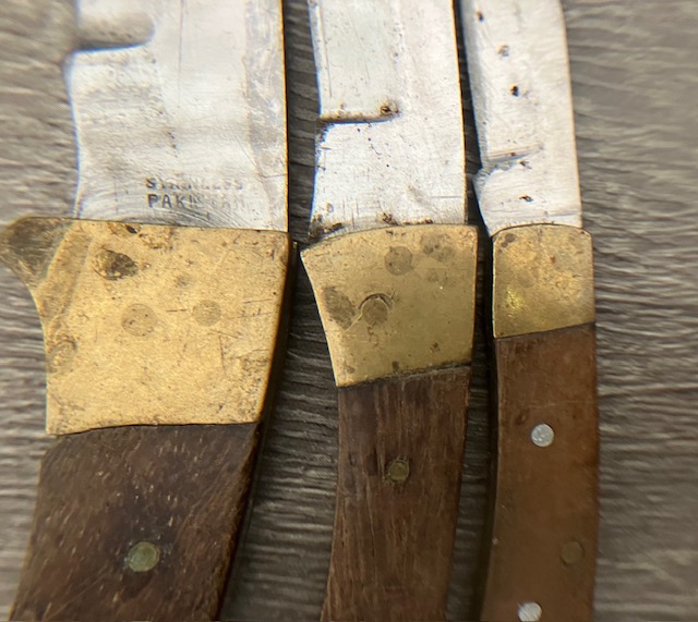 VINTAGE KNIFE COLLECTION.