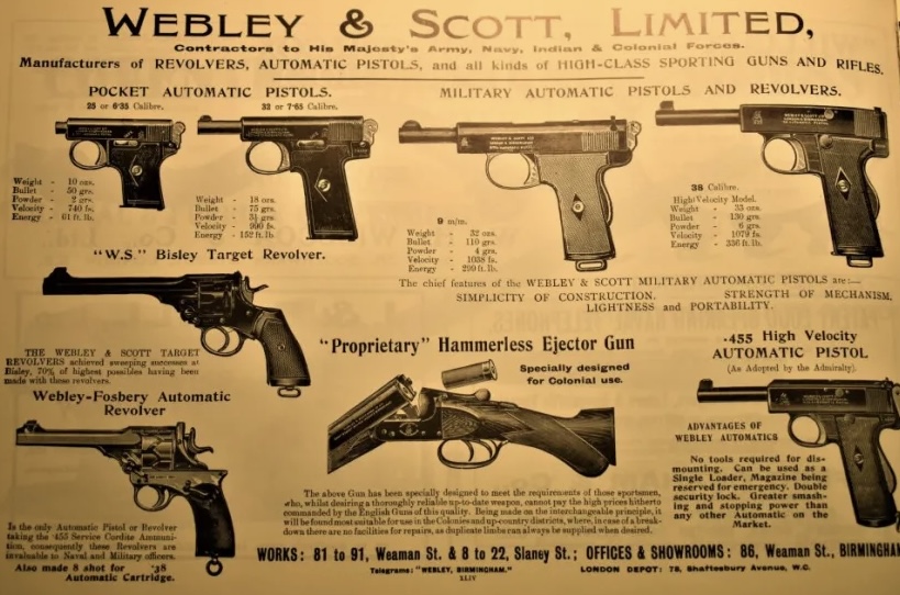 Webley & Scott Air Gun History