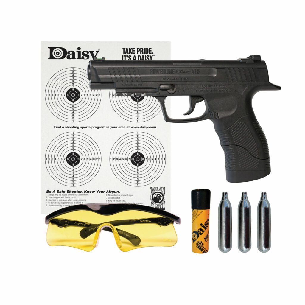 DAISY MODEL 415 SHOOTING PISTOL KIT REVIEW.