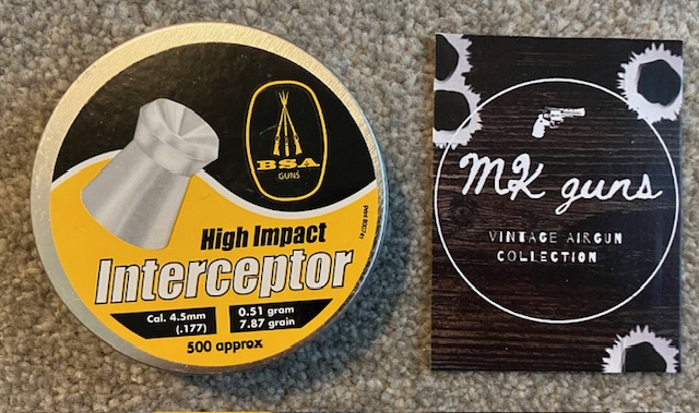 Vintage Air gun Pellets (All)