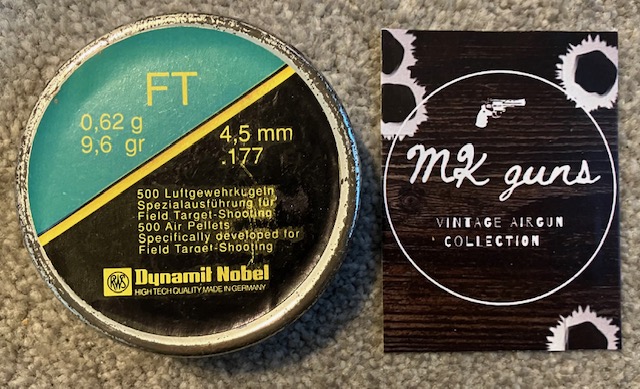 Vintage Air gun Pellets (All)
