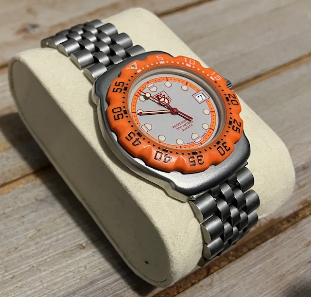 TAG Heuer 373.513 Orange Mid Size Formula 1 Watch.