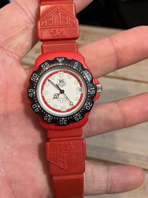 TAG Heuer 385.513/1 Red Formula 1 Watch.