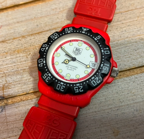 TAG Heuer 385.513/1 Red Formula 1 Watch.