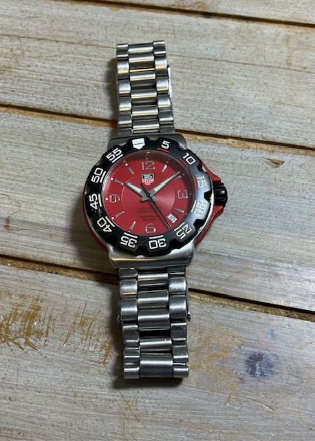 TAG Heuer WAC1113-0 Stainless Steel Strap Formula 1 Watch.