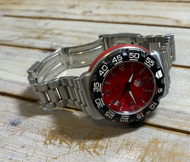 TAG Heuer WAC1113-0 Stainless Steel Strap Formula 1 Watch.