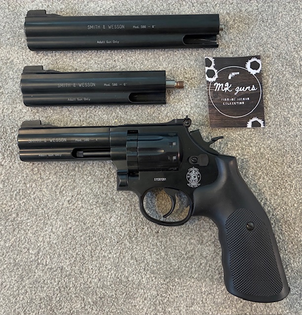 SMITH &amp; WESSON MOD .177 586 SET AIR PISTOL REVIEW.