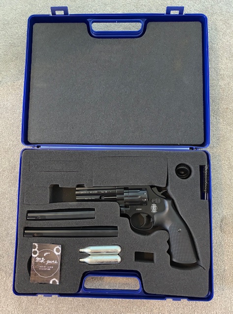 SMITH &amp; WESSON MOD .177 586 SET AIR PISTOL REVIEW.