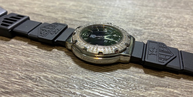 TAG Heuer WAC1214 Mid Size Formula 1 Diamond Watch.